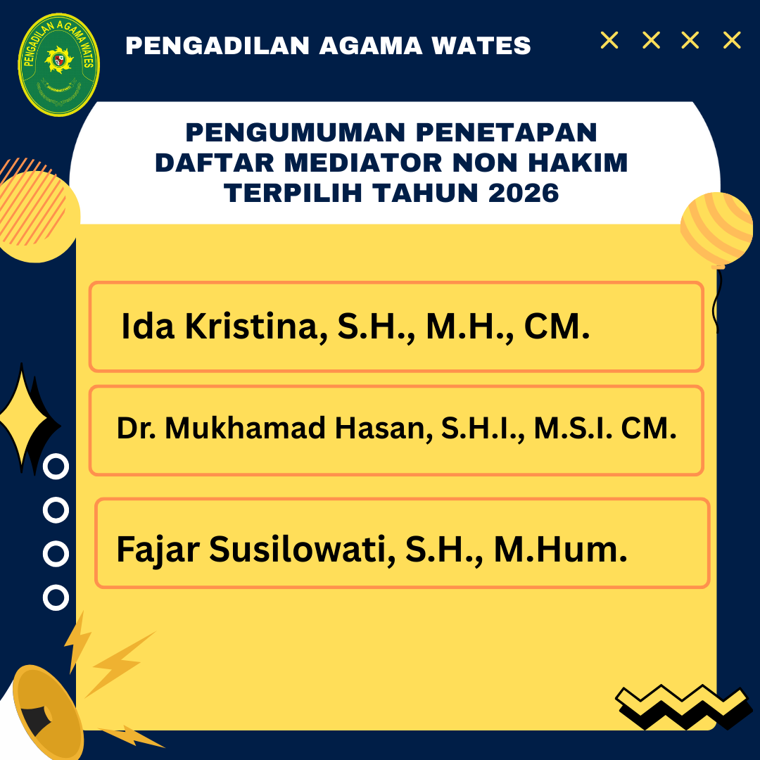 pengumuman mediator