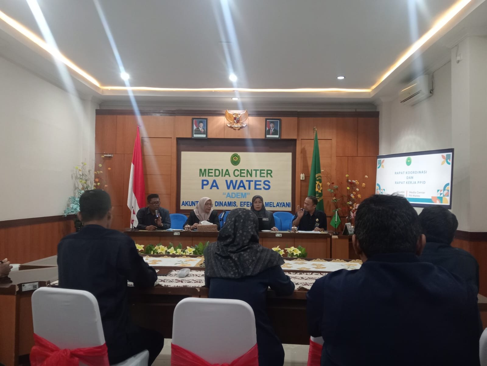 Rapat Monev PPID TW II 2026