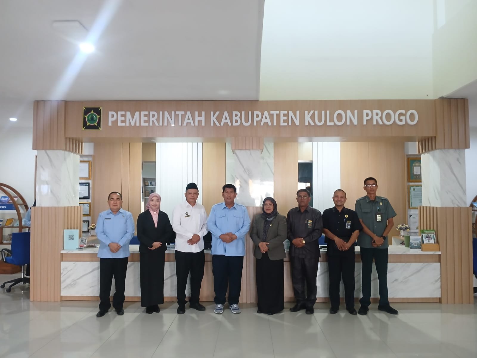 audiensi ketua pa wates ke bupati kp 1