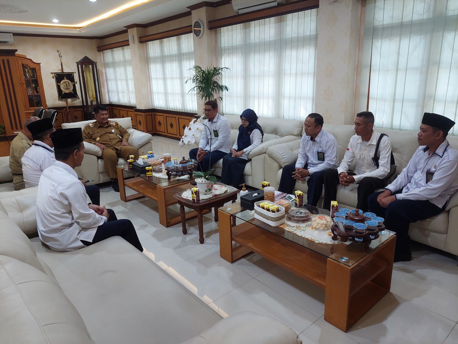 kunjungan ke Bupati KP