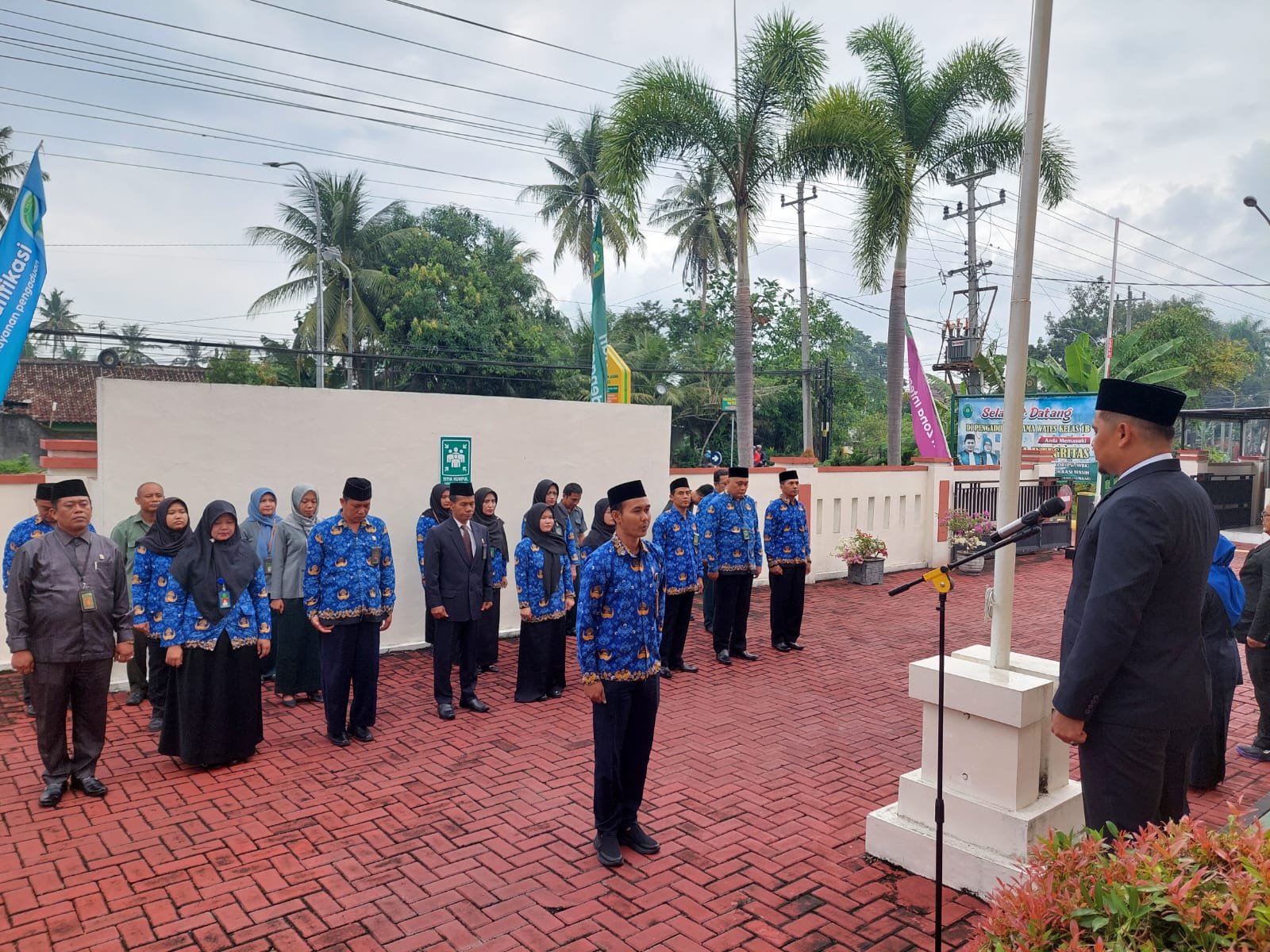 upacara harkitnas ke 177 pa wates