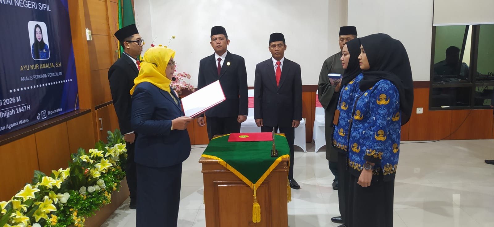 pelantikan PNS Vita dan AYU Juni 2026